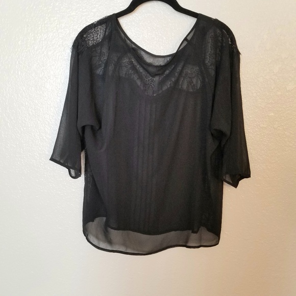 LC Lauren Conrad Tops - Lauren Conrad Sheer Top